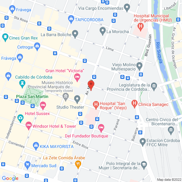 Map of Estudio Juridico Cima