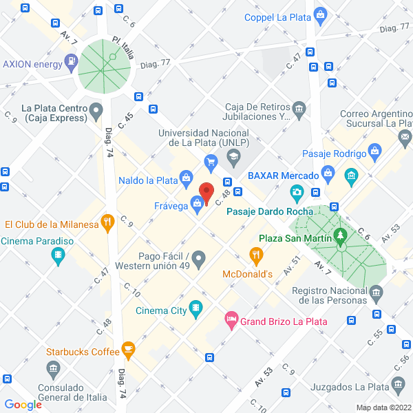 Map of Estudio Juridico Addiechi