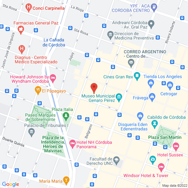 Map of Spaccesi