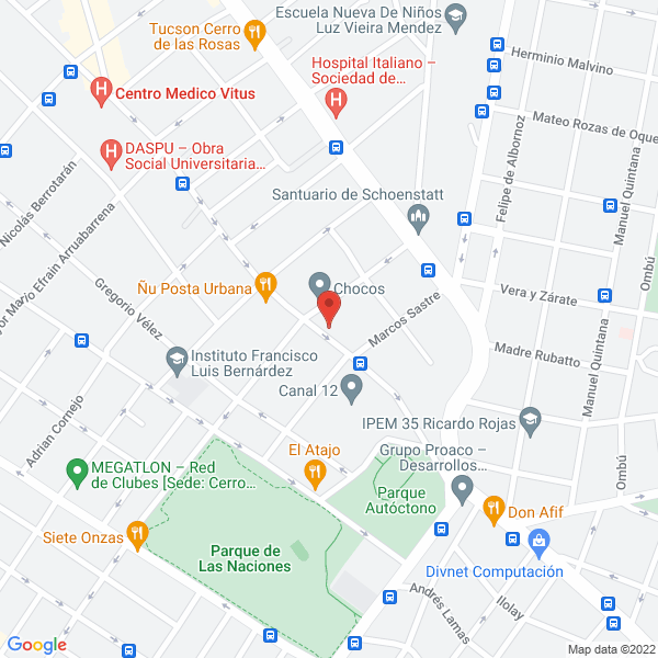 Map of Mercadito del Cerro