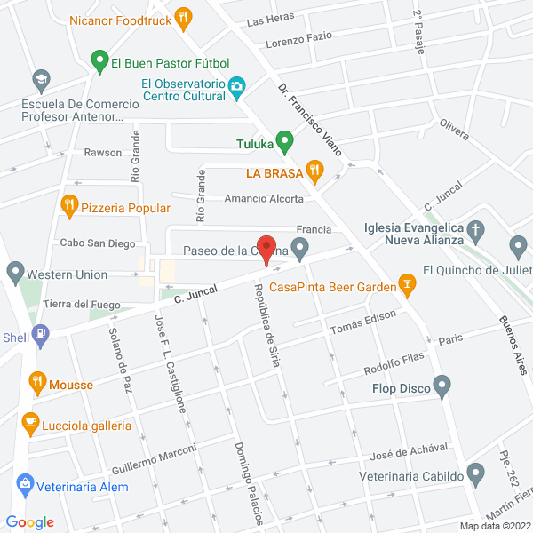 Map of Supermercado Emilio Luque