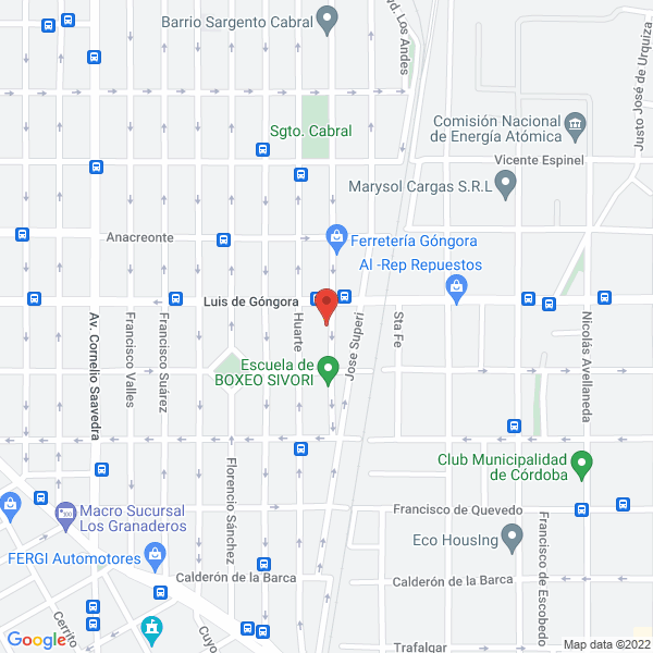 Map of Super Suerte