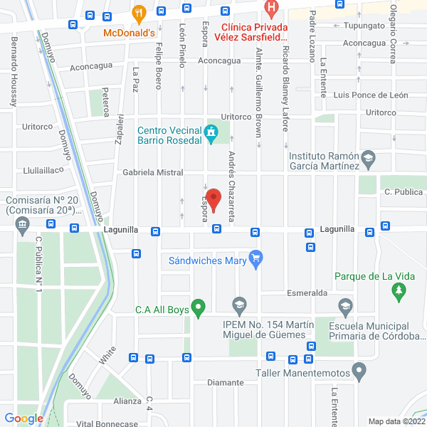 Map of Supermercado Oriente