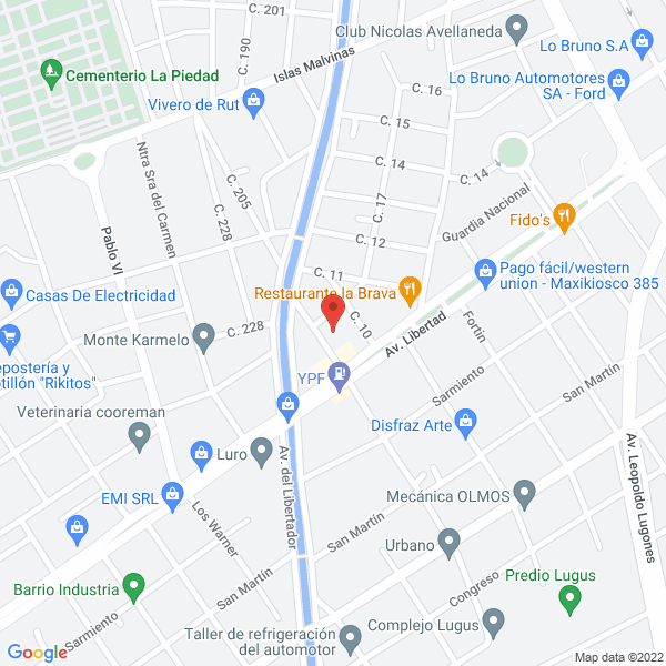 Map of Super Olhe Panificacion Propia