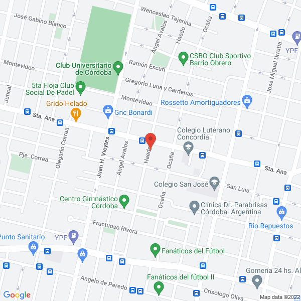 Map of Peralta Maria de las Mercede