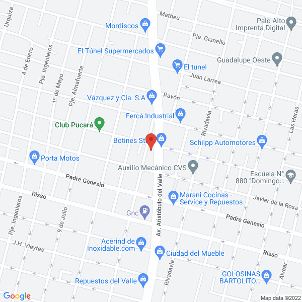 Map of Supermercados Corrientes