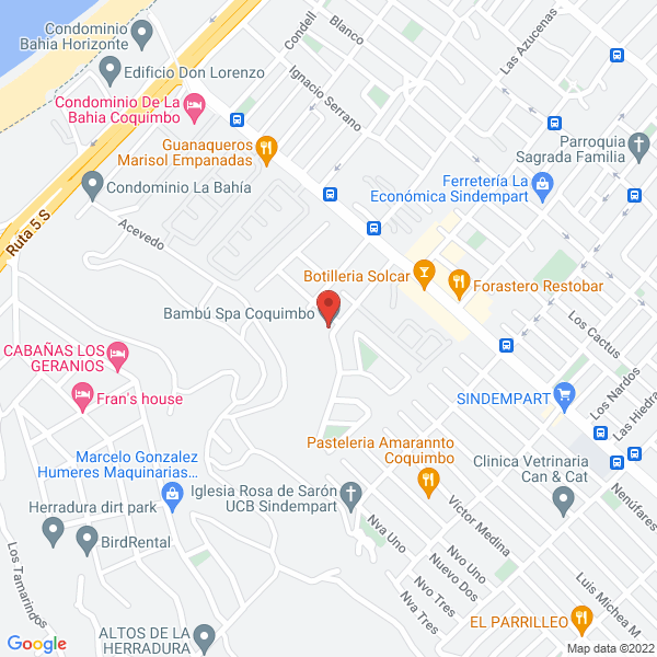 Map of Bambú estetica SPA