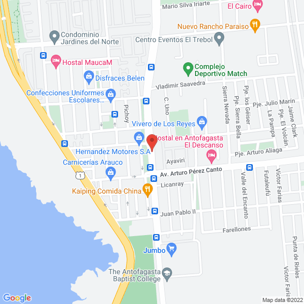 Map of Clínica Veterinaria Pet Zoo