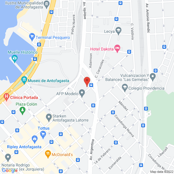 Map of Casa del Carburador