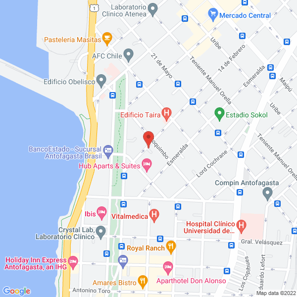 Map of Clínica Odontológica Del Sol