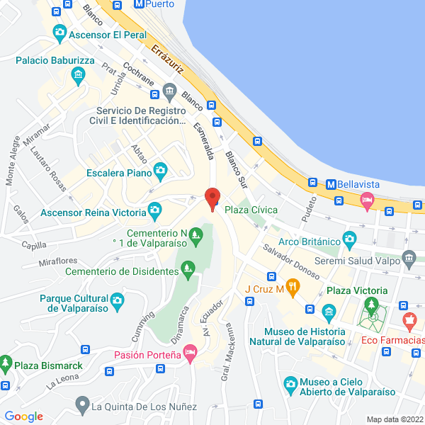 Map of Centro Neurológico
