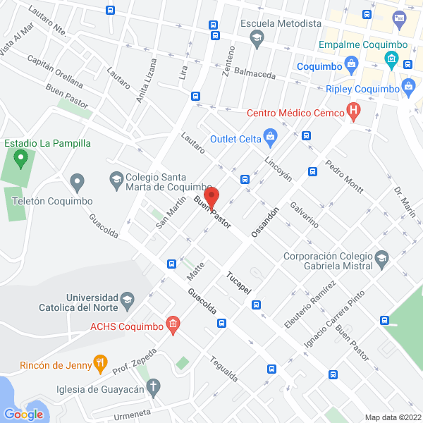 Map of Casa Hogar Adelinda