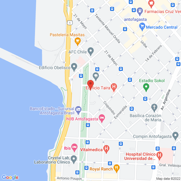 Map of Centro Integral de Obesidad