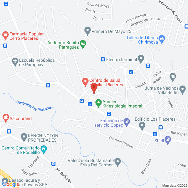 Map of Constructora Skc Ltda.