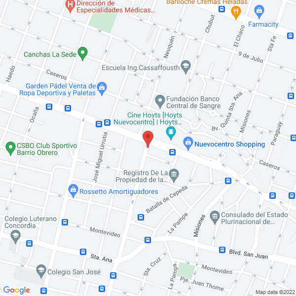 Map of Vinoteca Fratelli