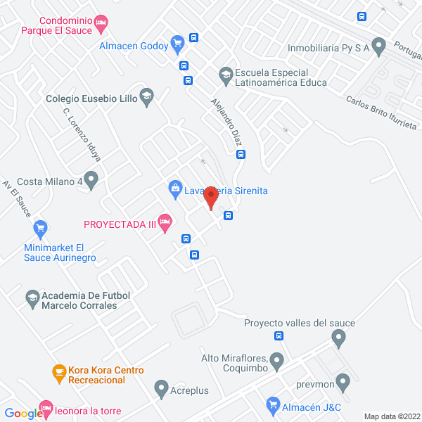 Map of Construcciones Enrique Espinoza Morales