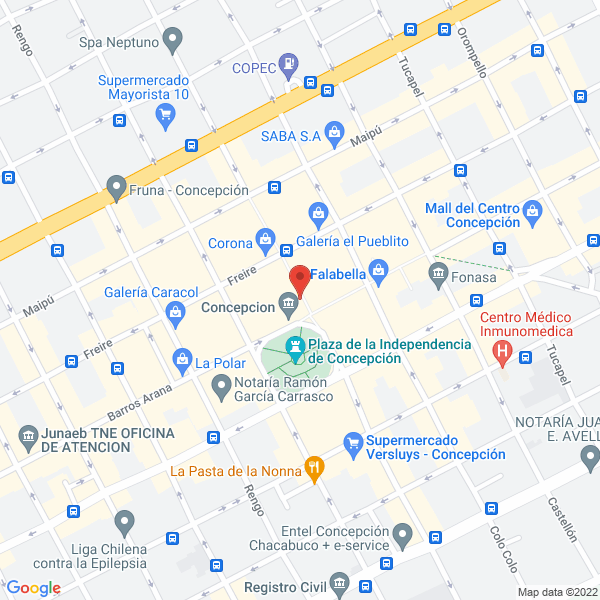 Map of Canopy Playa Blanca Ltda.