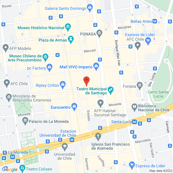 Map of Centro Médico San Cristobal
