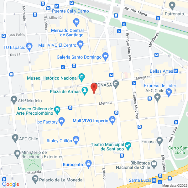 Map of Deportes Player