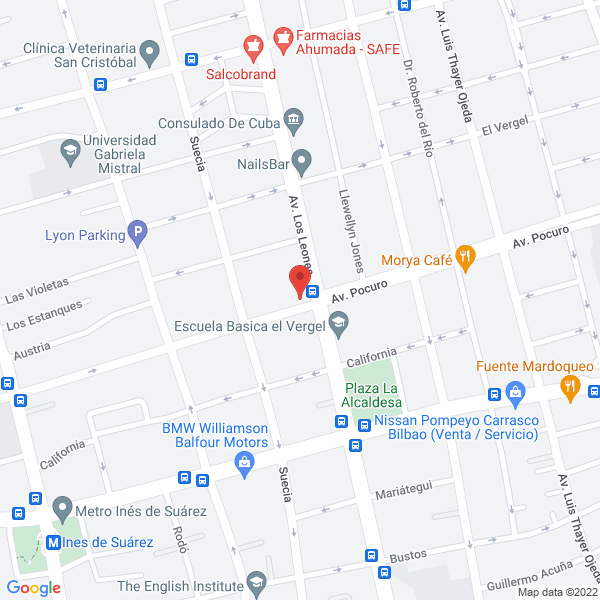 Map of Del Carril y Asociados Ltda.