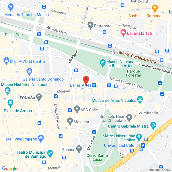 Map of Dauvergne Mota e Hijos Ltda.
