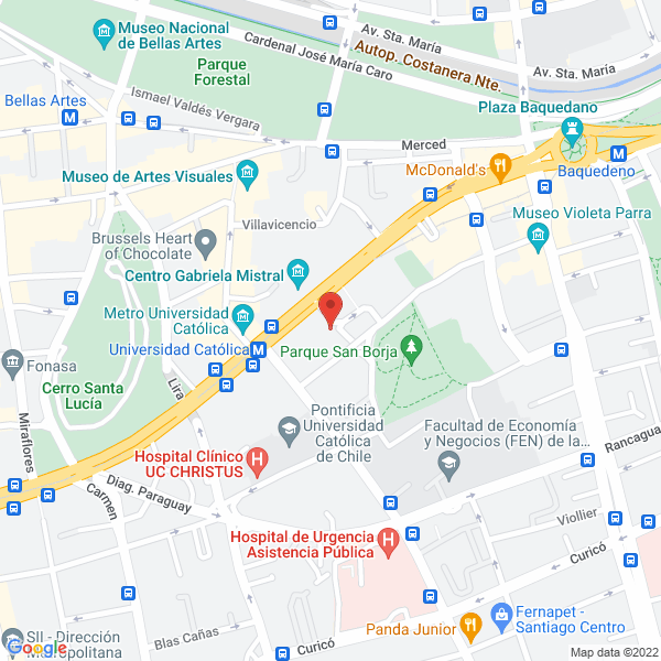 Map of DGM Instituto Audiovisual