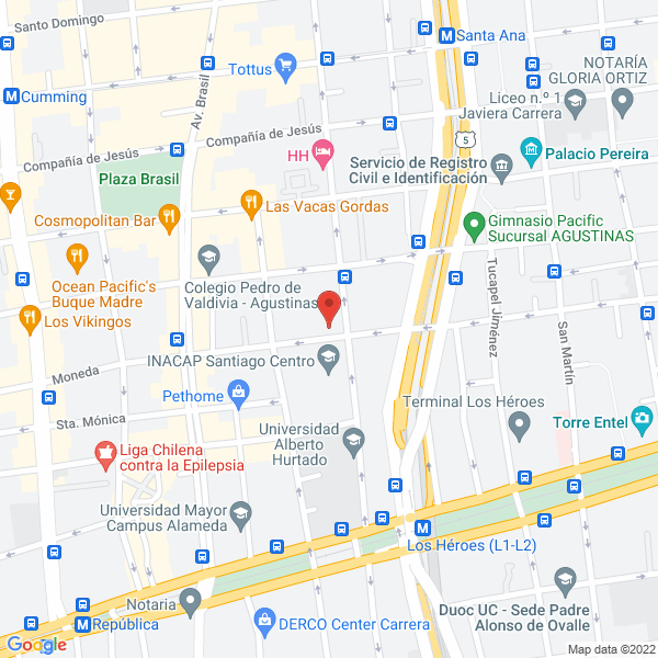 Map of Dmg Ingeniería