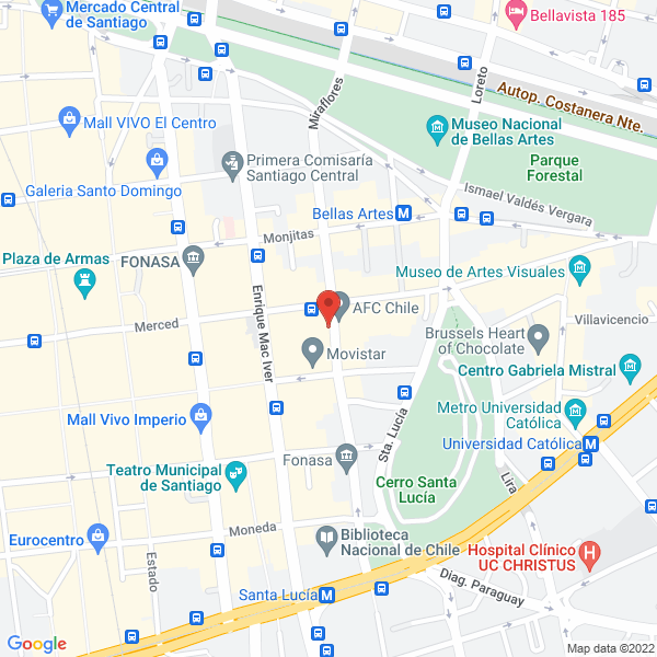 Map of D & K Condominios