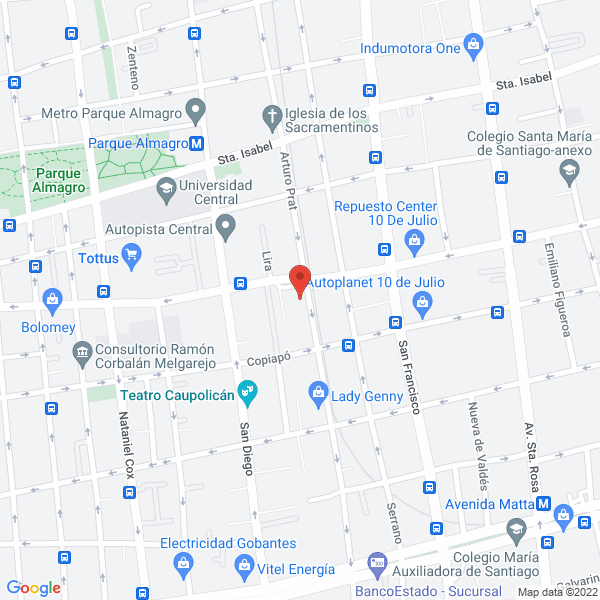 Map of Desarmaduría NJ