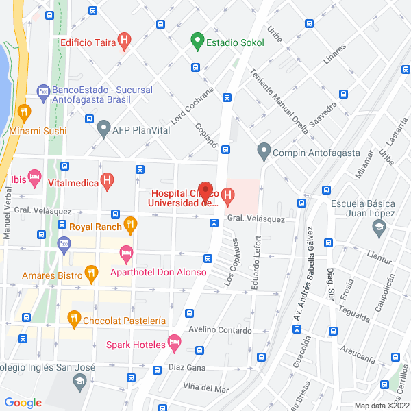 Map of Dra. Jacqueline Blanchard