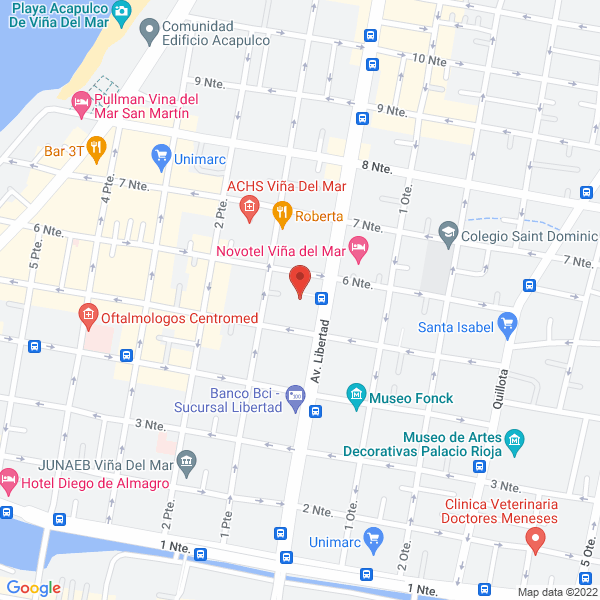 Map of Dr. Ramón Madariaga