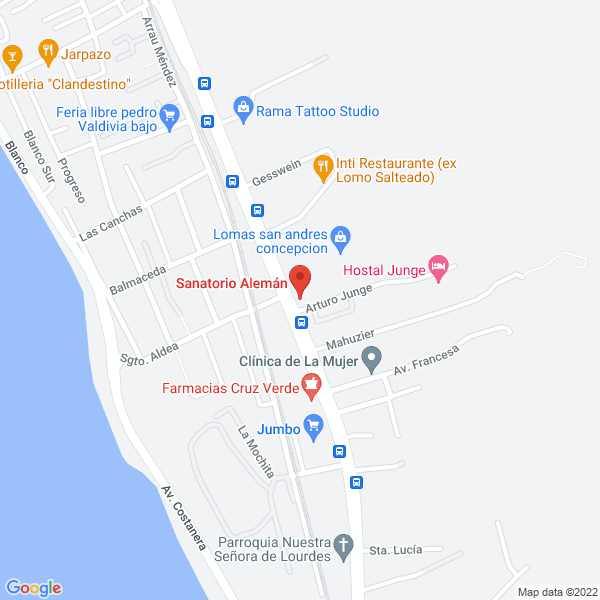 Map of Dr. Ricardo Krakowiak