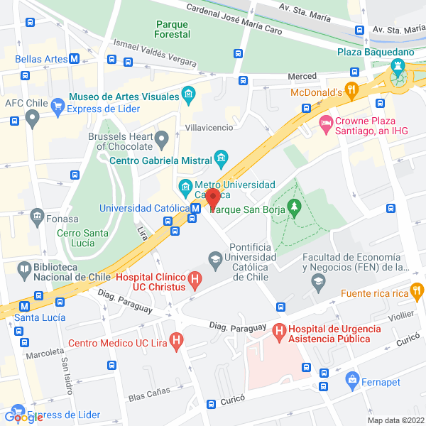 Map of Dr. Agustín Adana Vargas