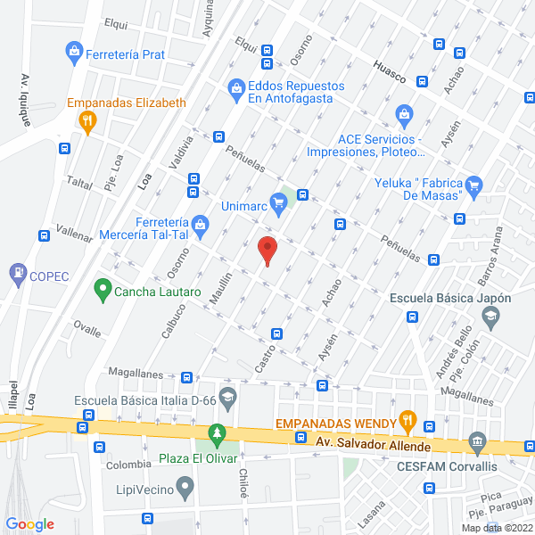 Map of Desarmaduría 2000