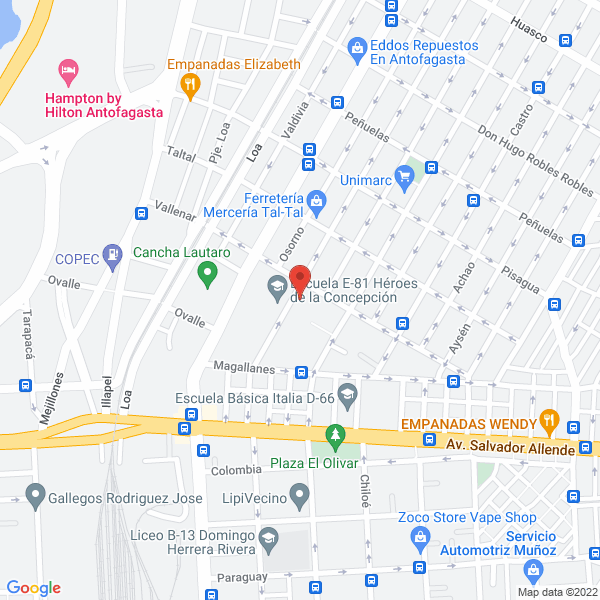 Map of DPG Industrial