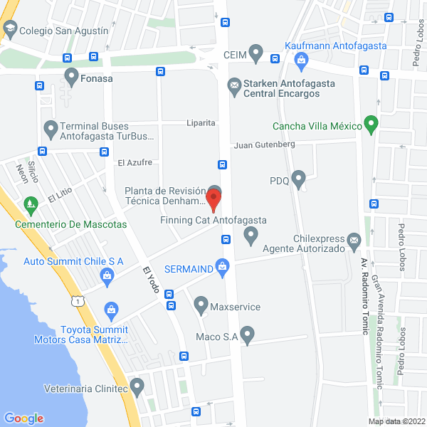 Map of Dismar Ltda.