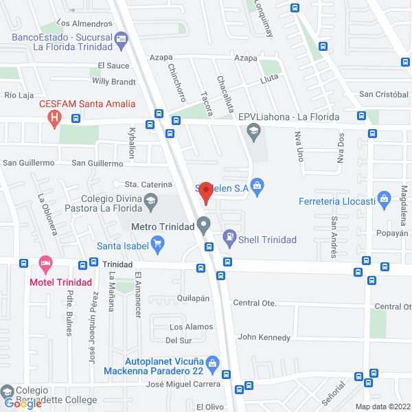 Map of Dulce Capricho