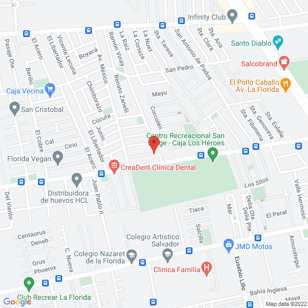 Map of Dulcería Las Hermanas
