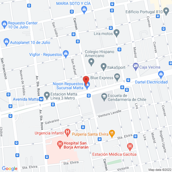 Map of Desarmaduría J.R.