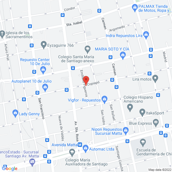 Map of Desarmaduría Jam & New Jam