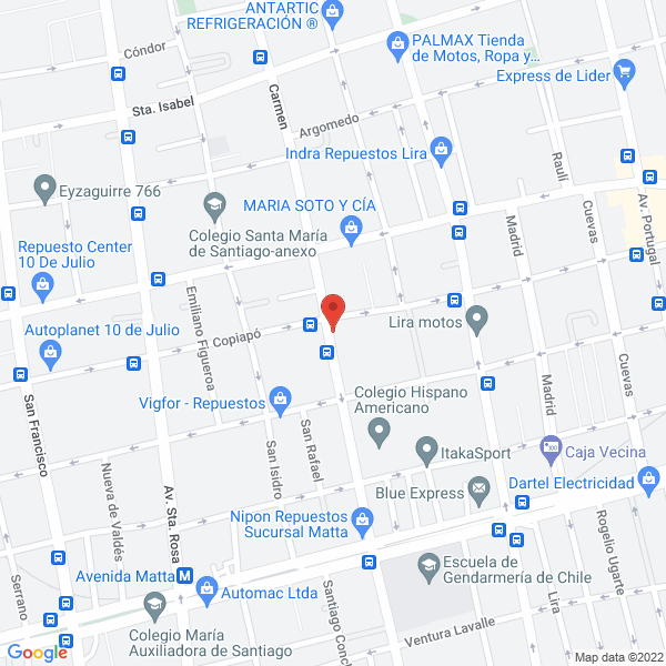 Map of Desarmaduría Rodrigo Guzmán