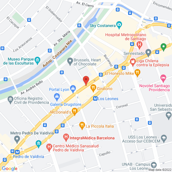 Map of Depilación con Hilo Paola Michea Ltda
