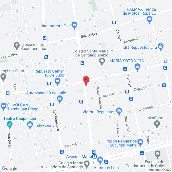 Map of Desarmaduria Betty