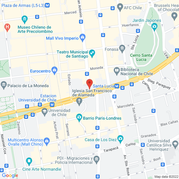 Map of Dra. Avila