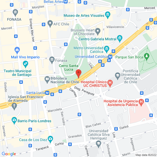 Map of Demoliciones Santiago SPA