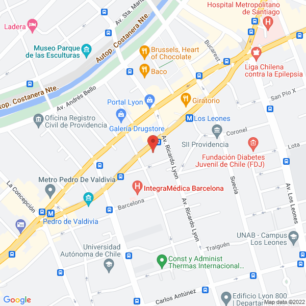 Map of Estética Loreto Concha