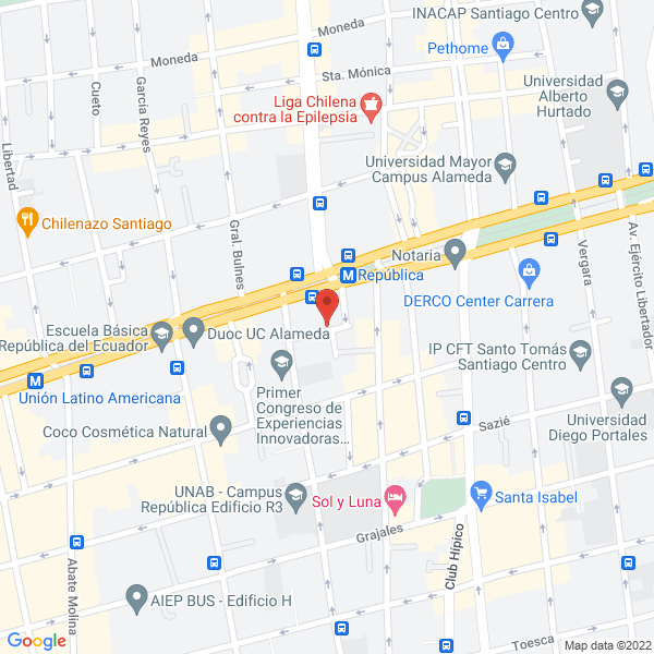 Map of Electromechanics Ltda.