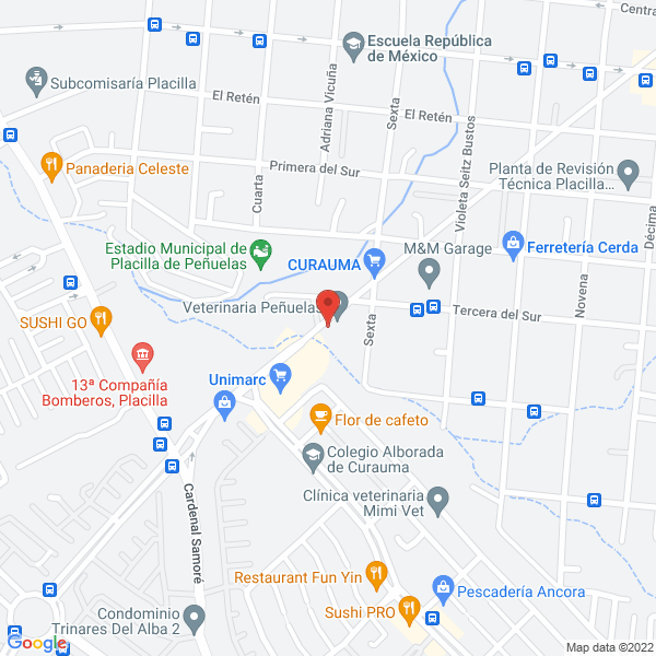 Map of Electroval Ltda.