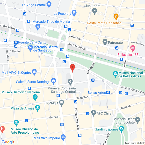 Map of Ecatema