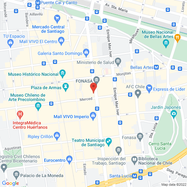 Map of Epsa Asesorías S.A.